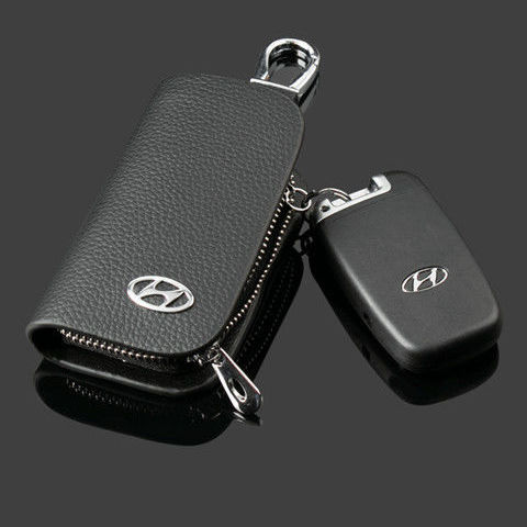 Leather car key bag for men and women all inclusive remote control key case Volkswagen Benz BMW Audi Nissan Buick