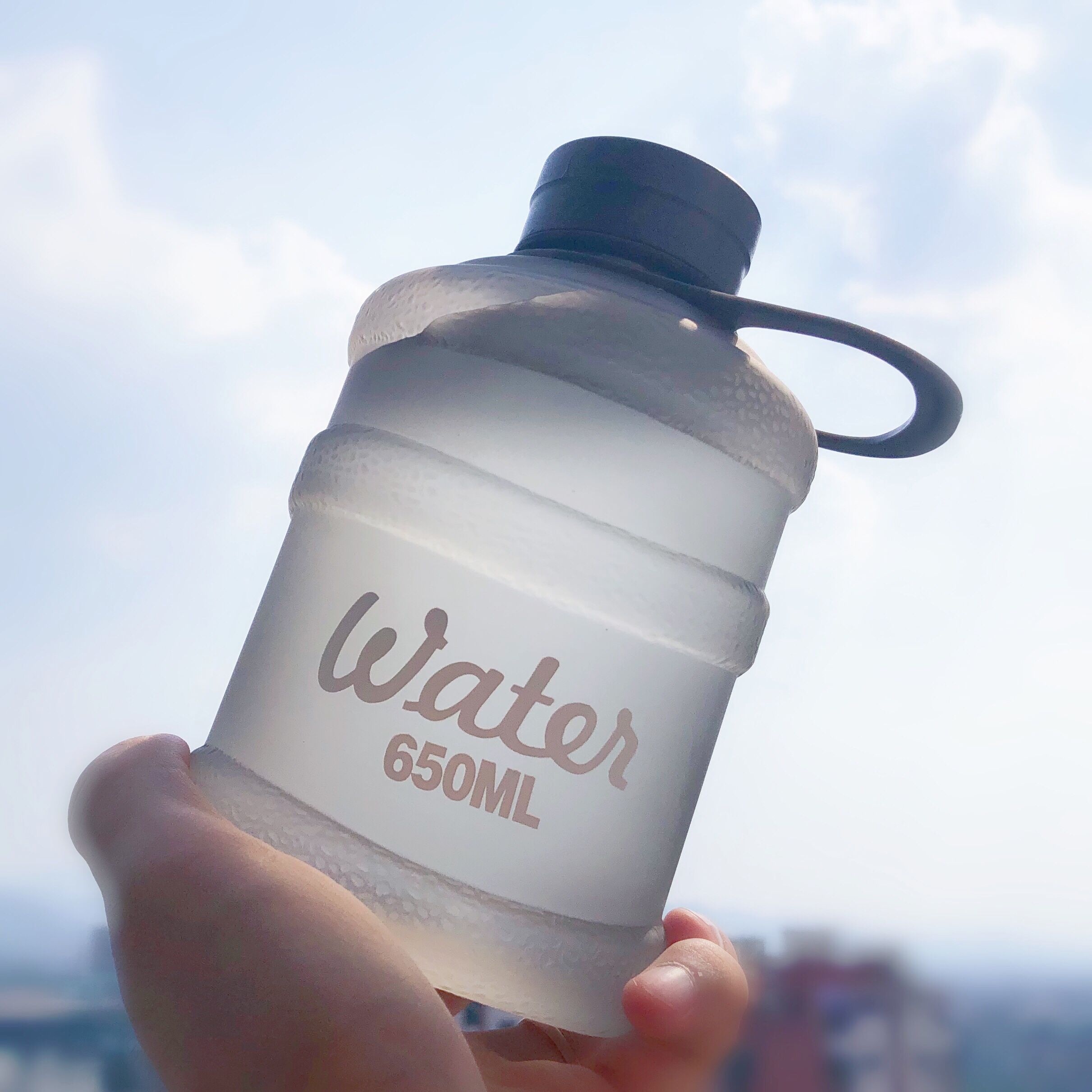 Mini small pure water bucket cup plastic pretty cute funny bucket fitness cup female creativity net red