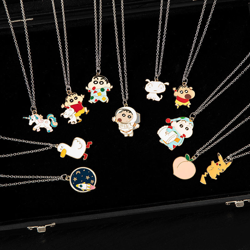 Crayon new necklace cartoon cute Pendant
