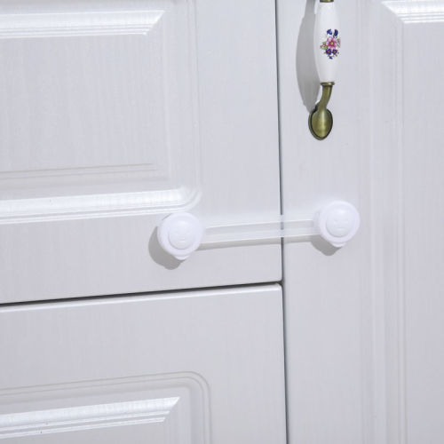 Multifunctional children drawer lock safety lock baby protection window lock cabinet lock clip anti pinch hand horse lock