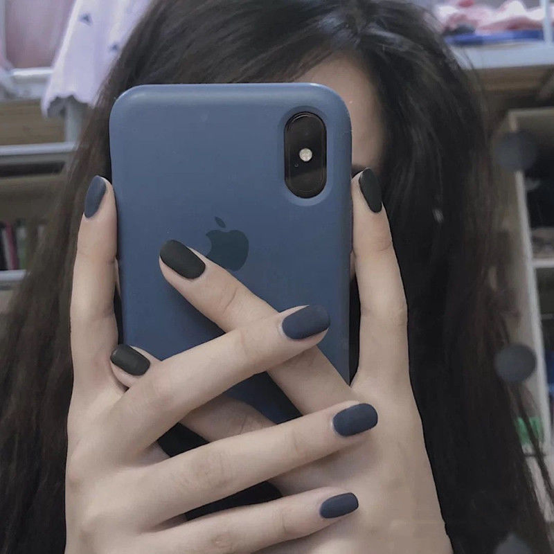 Net red same style mandarin duck nail polish royal blue rose red nail polish haze blue Nail Polish