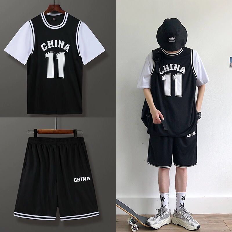 Owen's No.11 Celtic basketball suit men's and women's summer match team uniform running sportswear two pieces