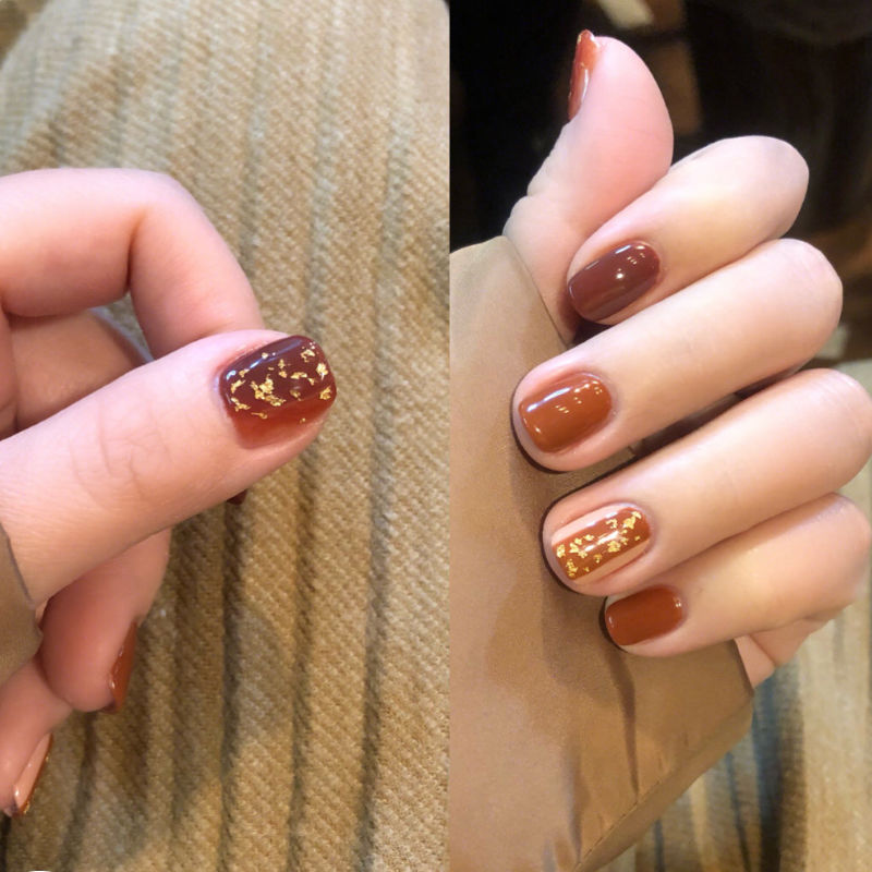 New Japanese silver foil gold foil tin foil nail ornament 2021