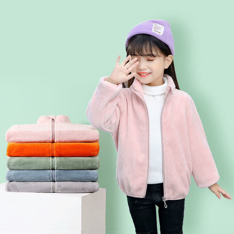 New coral coat for autumn and winter