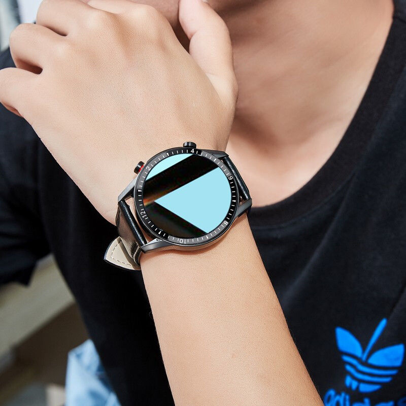 General black Technology Smart watch male adult multi function telephone sports watch music listening touch screen waterproof