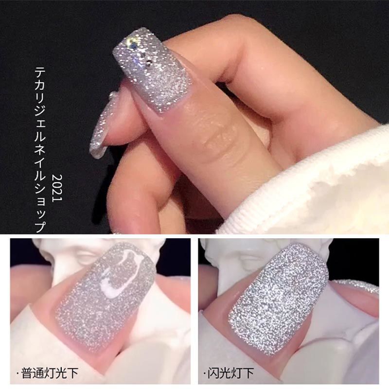 New reflective super flash lasting phototherapy Nail Polish