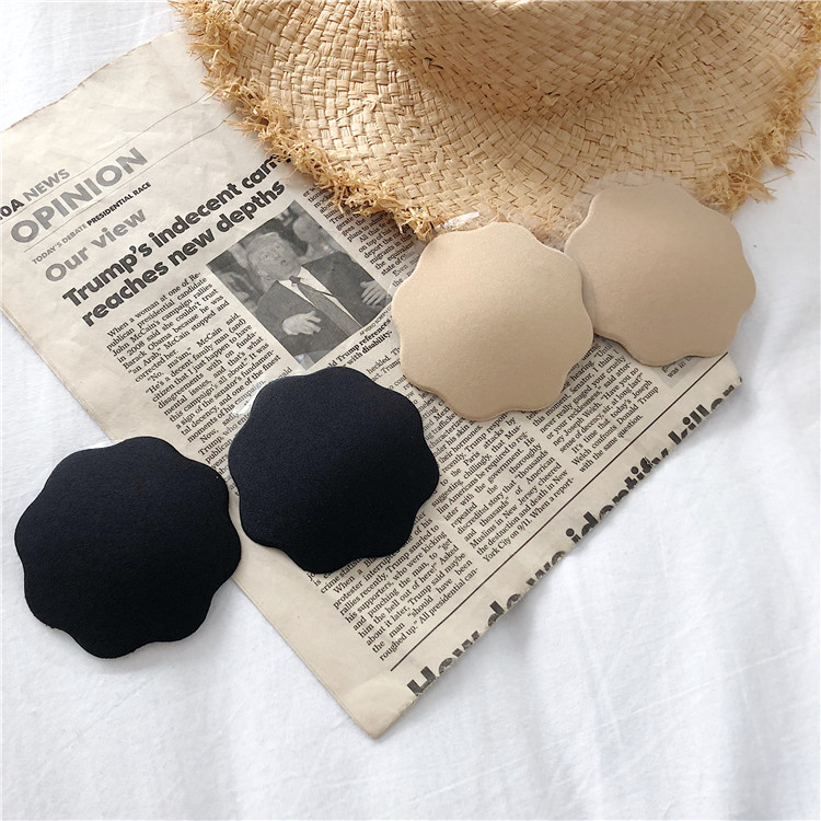 *A pair of reusable breast patch and nipple patch