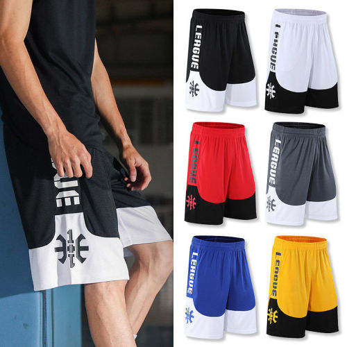 Basketball pants sports shorts men's summer running loose size anti military basketball pants fitness training pants Street shorts