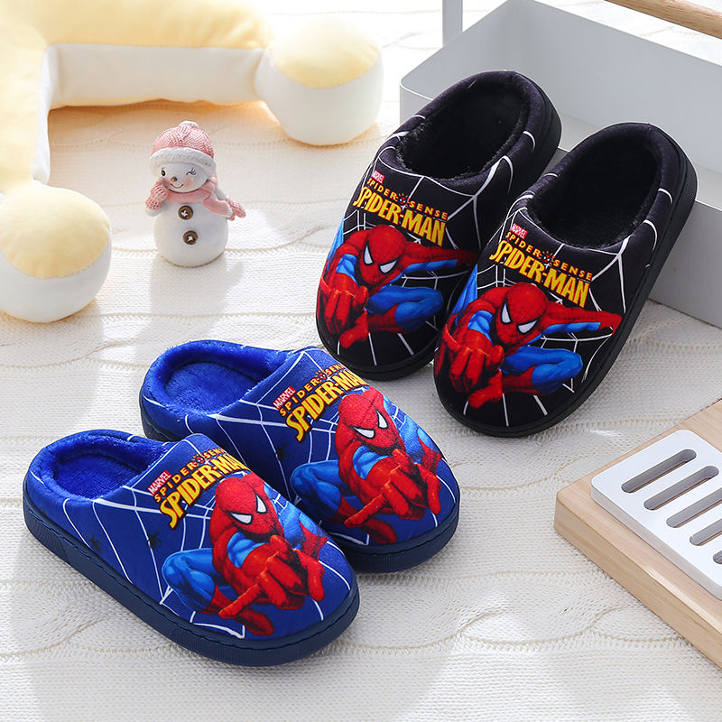 Children's Cotton Slippers: Children's cartoon antiskid and warm keeping in winter