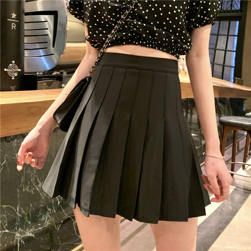 Quality inspection has been carried out and real price reduced age pleated skirt short skirt women's new summer high waist skirt