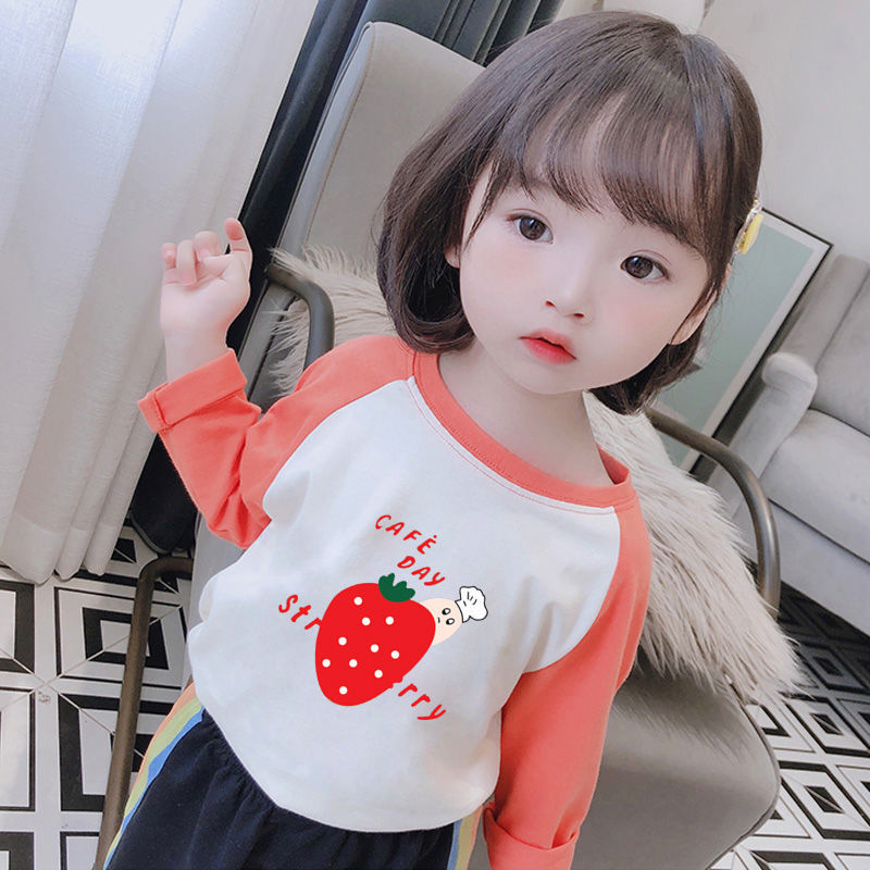[100% cotton] new girls' and children's wear in autumn 2020