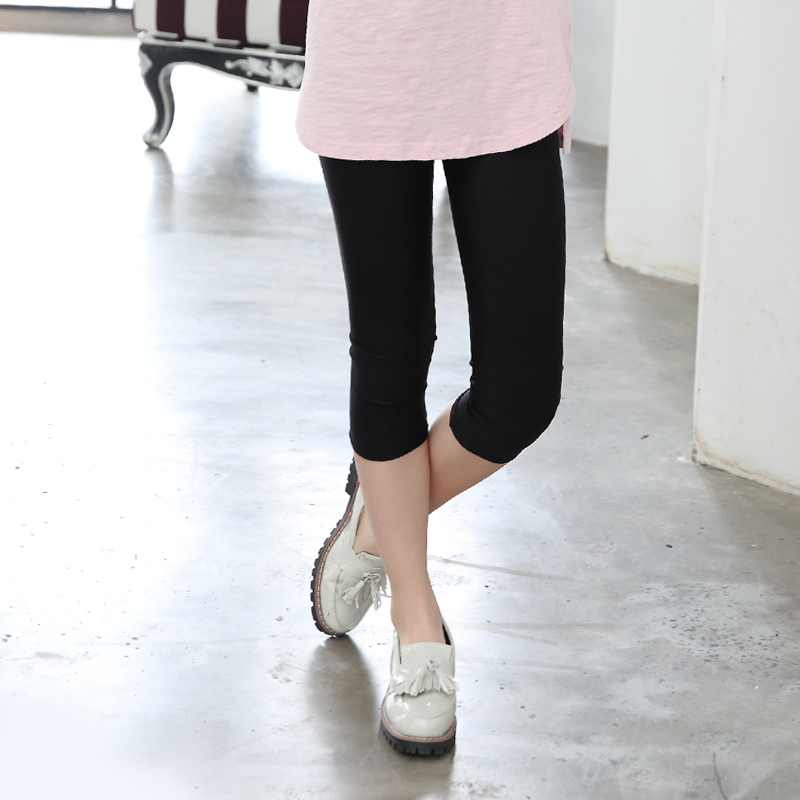 Girls' leggings, children's glossy pants, Capris, children's pants, children's elastic pants, girls' pants, breeches