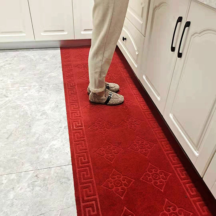 Entrance corridor floor mat kitchen bedroom carpet toilet foot mat porch aisle water absorbent mat thickened antiskid