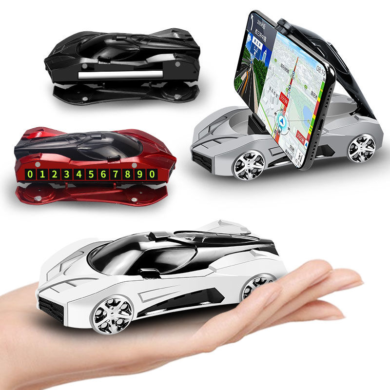 Car mobile phone bracket car navigation frame multi function sucker mobile phone bracket car dashboard car model mobile phone seat