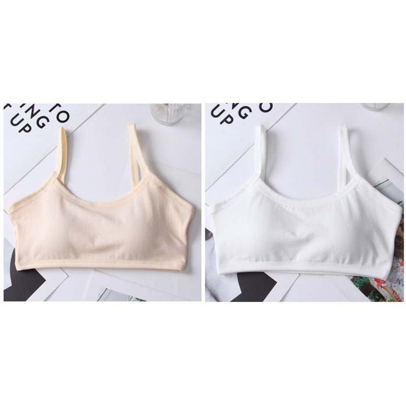 Developing vest junior high school students 15-18-25 years old senior high school girls bra big girl girls underwear thin