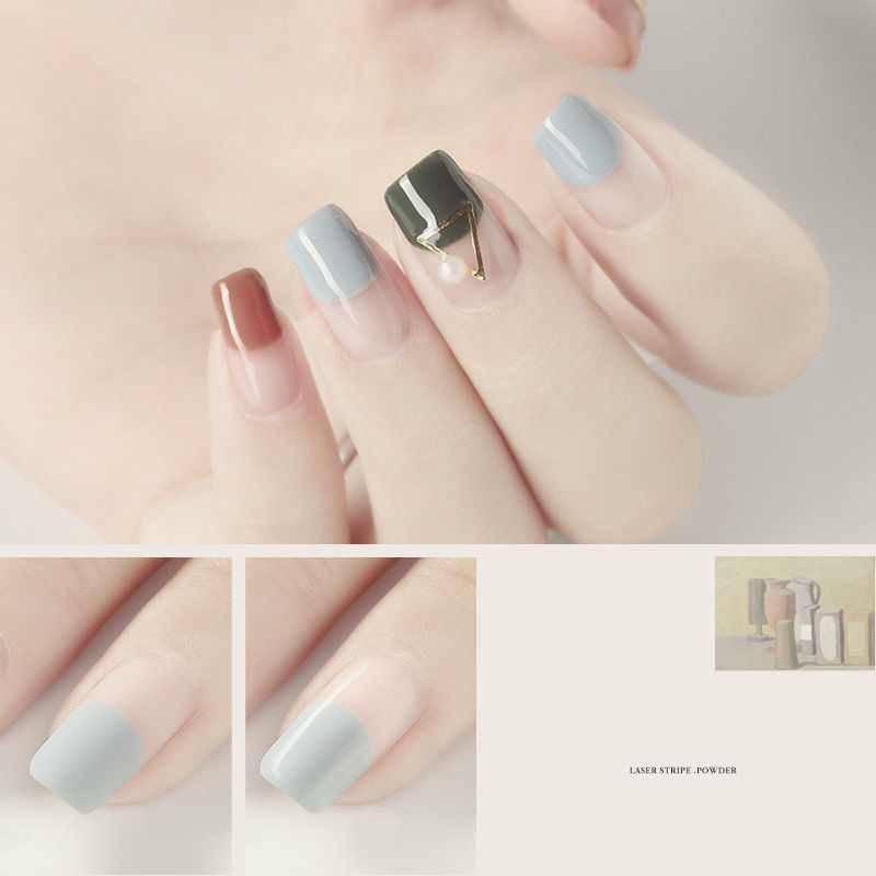 [a set of 5 bottles] Morandi color nail salon