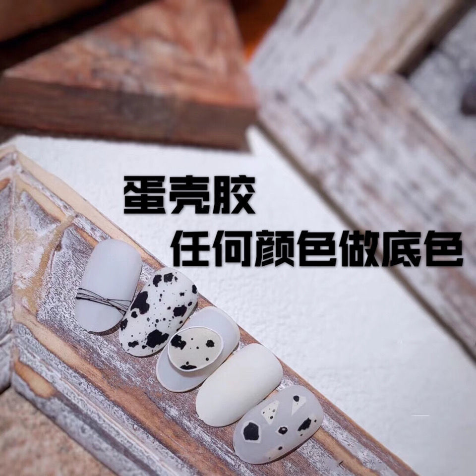 Japanese style red quail egg, nail polish, 2021 new popular eggshell, Manicure Nail Polish.