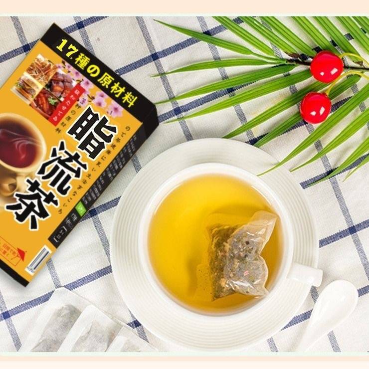 Qingzhi tea zhiliu tea lazy tea bag tea flower tea lemon lotus leaf chrysanthemum barley thin and fat stomach tea