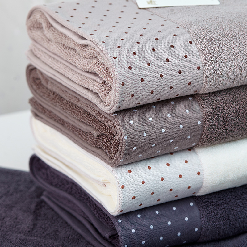 Elsie adult towel pure cotton men's and women's sports towel thickened household super absorbent to increase face washing