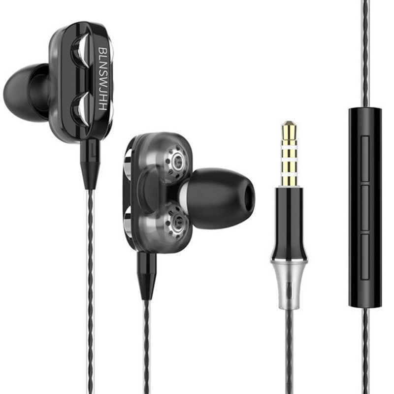 8-core cable in ear earplug for oppo Huawei Android headset general vivo mobile phone computer