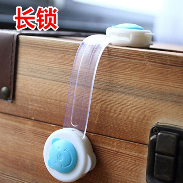 Multi function anti pinch hand baby drawer lock child safety lock baby protection open refrigerator door cabinet moving door lock