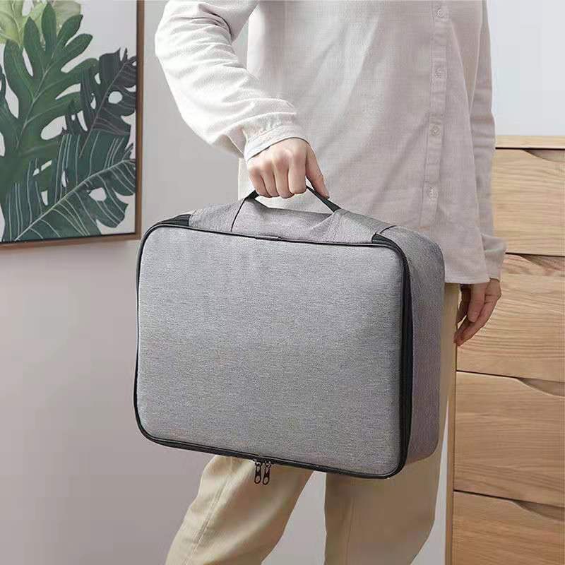 [super fire] certificate storage box household multi-layer large capacity multi-function box document passport sorting bag