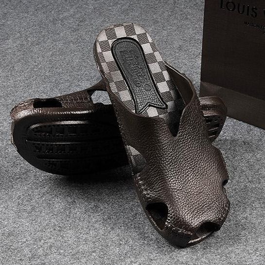 Summer Dongdong shoes men's Korean soft sole fashion slippers anti slip wear sandals casual beach shoes Baotou sandals