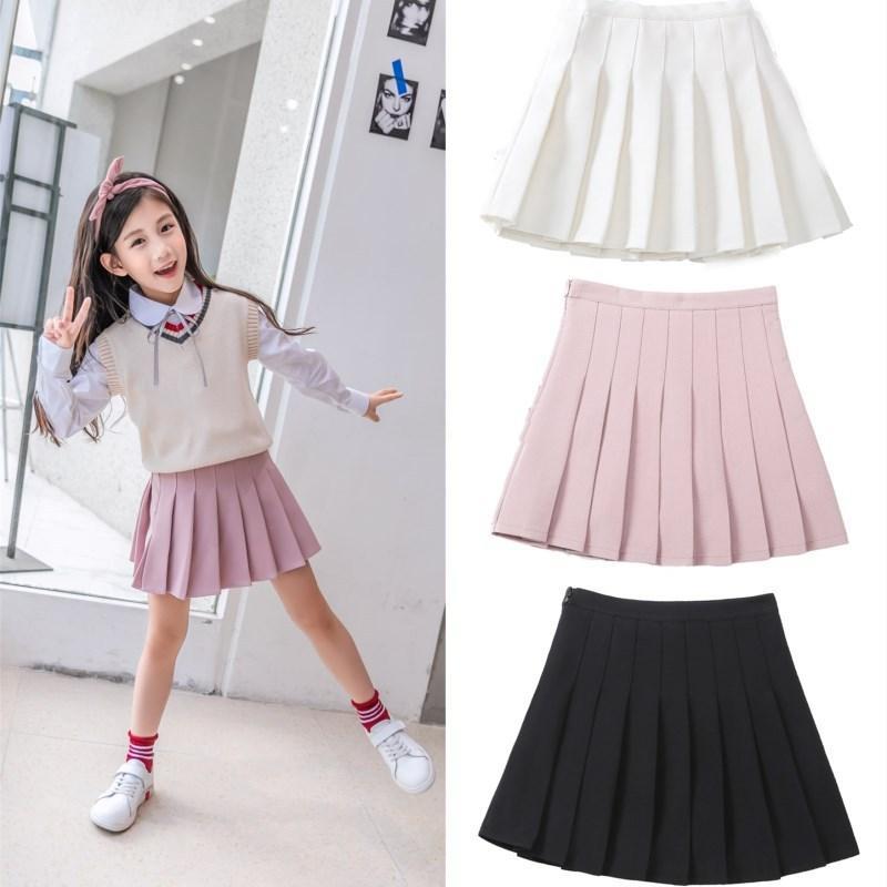 Girl's skirt spring and summer children's half length skirt