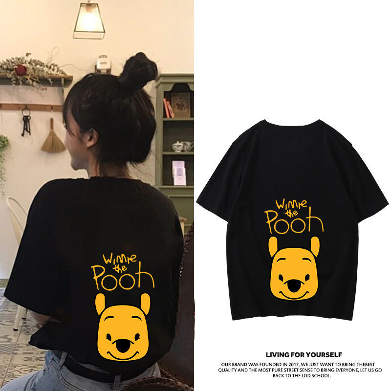 Chao brand Korean cartoon bear cotton short sleeve T-shirt blouse