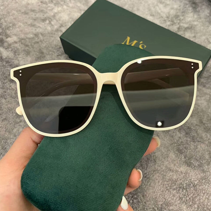 G & M Sunglasses men's net red same Korean Sunglasses Women's ins round face trend aggressive driving only