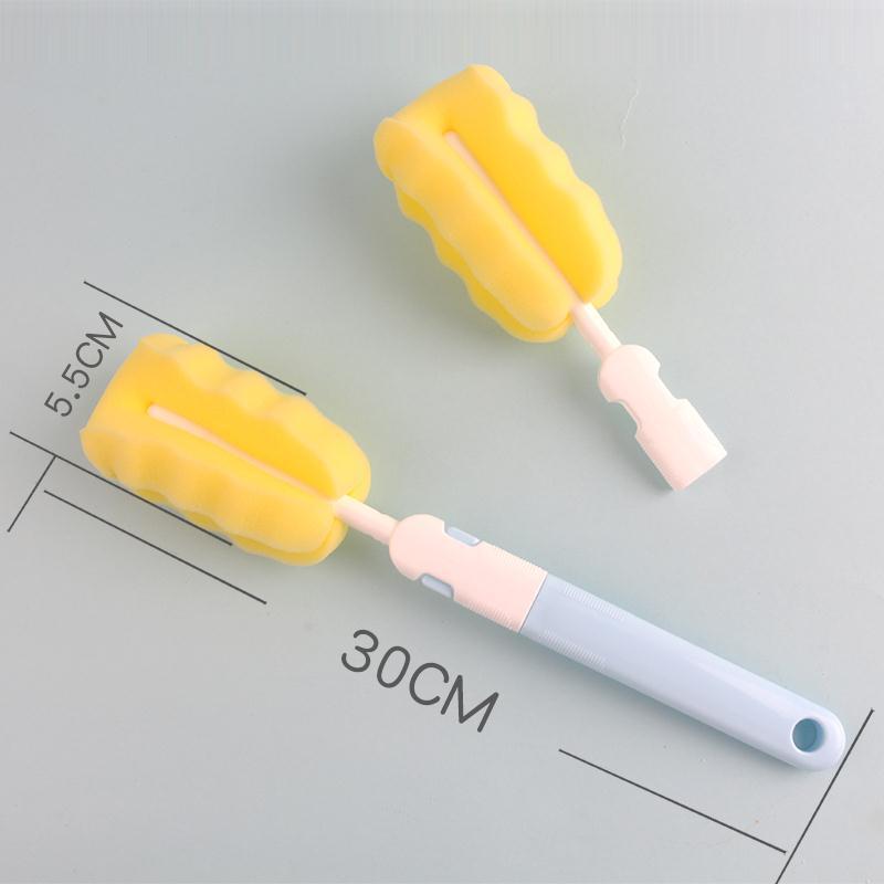 Bottle brush cleaning set sponge brush pipette cup brush rotary cleaning tool artifact water