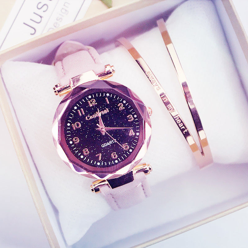 Ladies watch waterproof fashion new net red tiktok star trend Korean simplified leisure atmosphere student