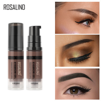 ROSALIND Eyebrow Dyeing Solution 5 Colors Waterproof, Durable, Non-fading Natural Eyebrow Dyeing 6 ml Cross-border Explosion