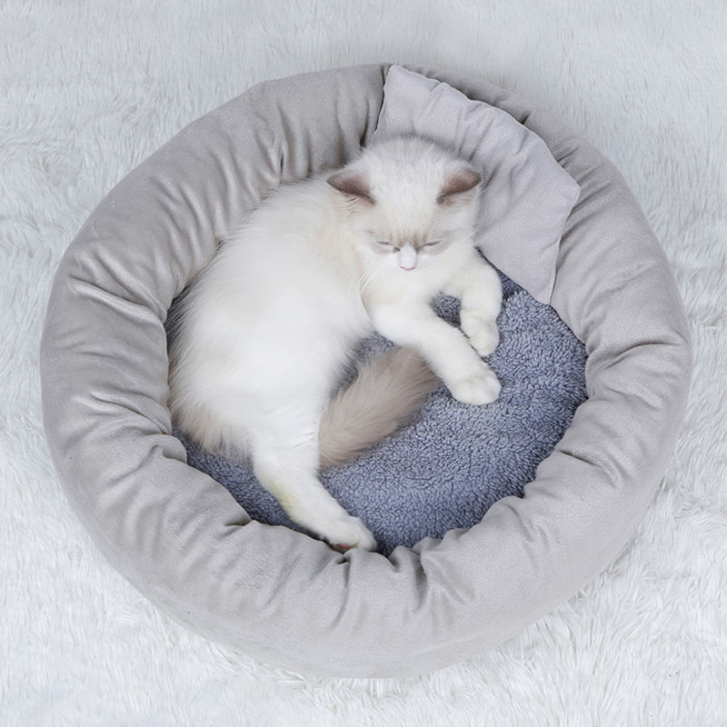Cat nest spring and summer thin cool can be removed and washed four seasons warm net red cat mat cat supplies soft cat nest large cat bed