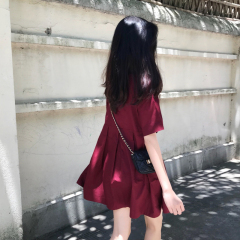 Very FAIRY DRESS 2021 new French Zhixun Platycodon grandiflorum small fairy super Sen sweet skirt