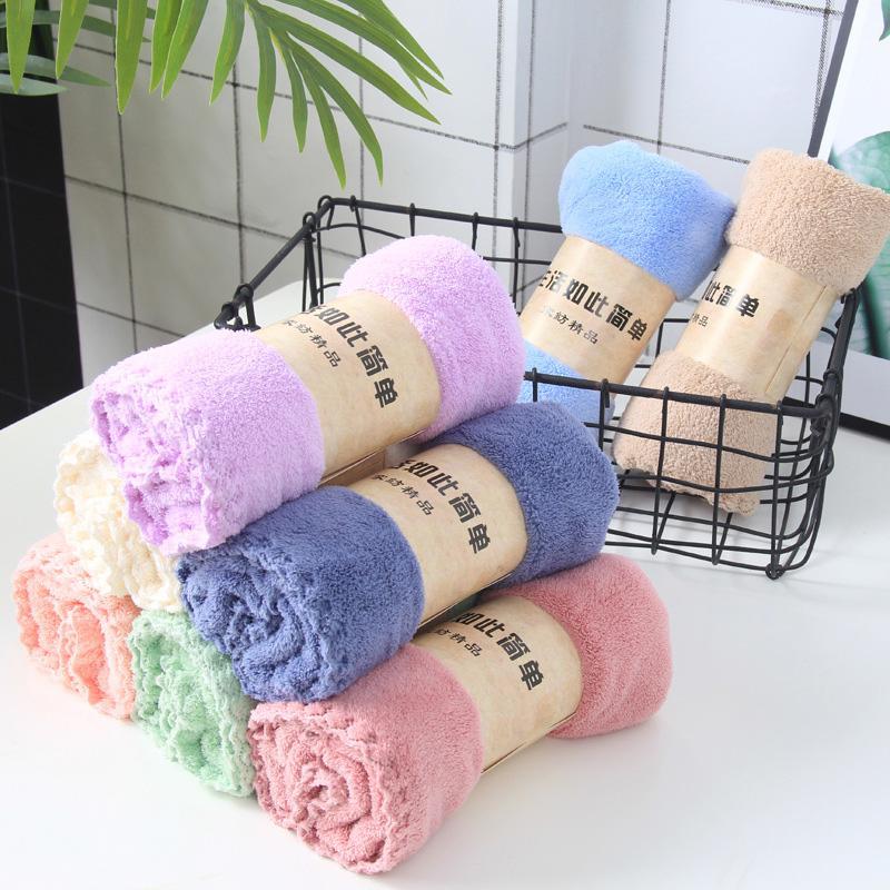 Towel adult men's and women's face wash towel household bath bun is more absorbent than pure cotton super soft quick drying gift