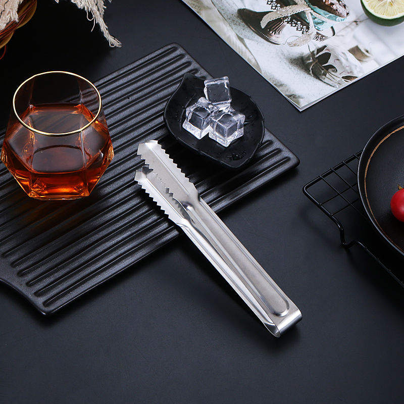 Clip thickened stainless steel ice clip ice clip kitchen household food clip bread clip barbecue clip food clip
