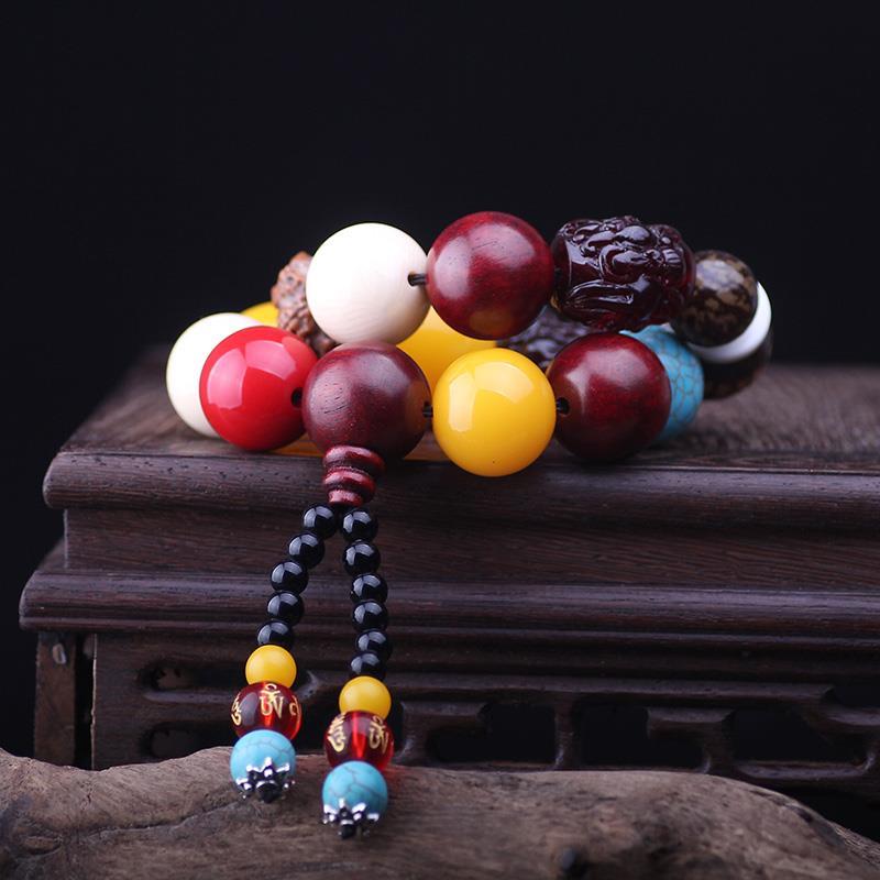 Bodhisattva car pendant car interior decoration safety charm car decoration Buddha bead stop bead