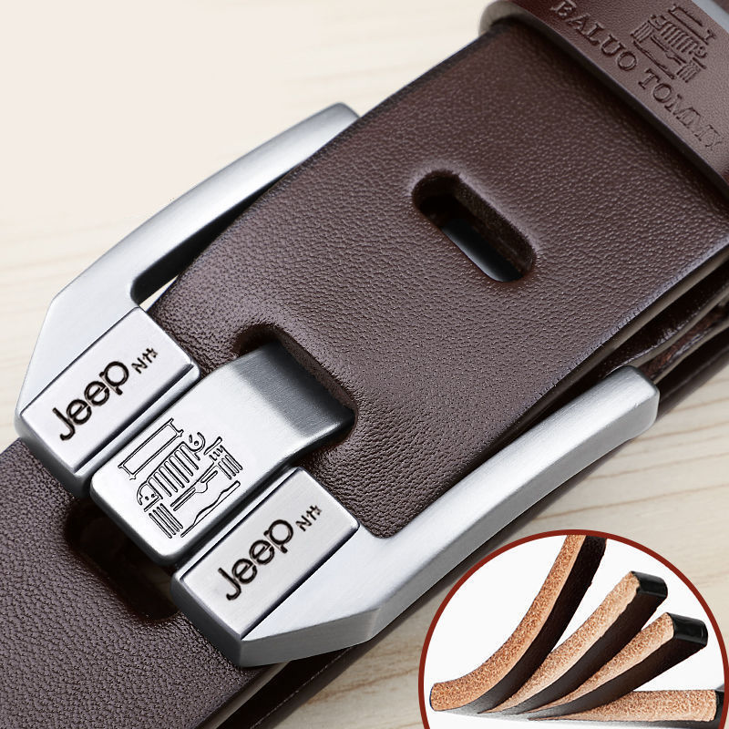 Belt men's pin buckle versatile men's belt young middle-aged belt casual simple