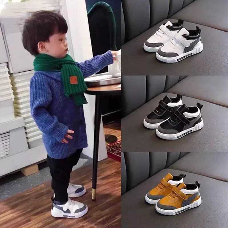 Children's shoes children's sports shoes autumn new boys' shoes children's second cotton shoes baby soft soled shoes 1-3-5 years old