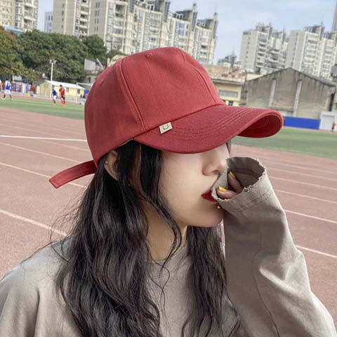 Hat girl winter Korean Trend baseball hat girl student leisure new versatile duck tongue Hat Lady