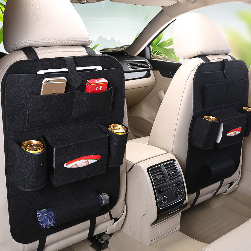 Car storage bag storage bag car interior hanging bag car rear seat multifunctional car storage bag