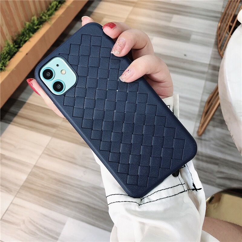 Pure color woven, breathable, suitable for iPhone 11promax Apple XS mobile phone shell, XR heat dissipation 7p, silica gel 6S, female 8p