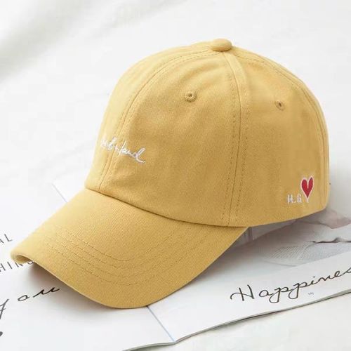 Cap children Korean fashion street personality baseball cap men's casual versatile embroidered letter love cap student cap