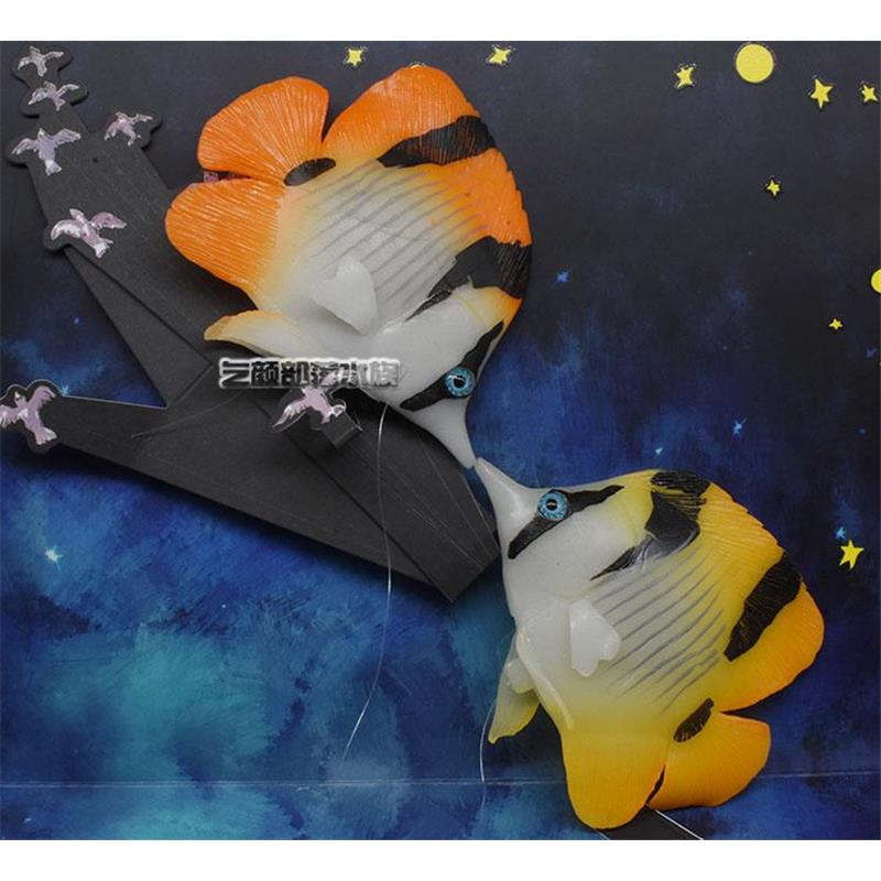 Fish tank landscaping simulation Goldfish Aquarium Decoration fake fish plastic swimming ornamental fish