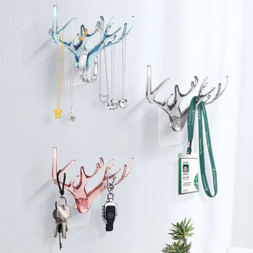 Key hook entry keyless jewelry hanger door key hook coat hanger multi function shelf