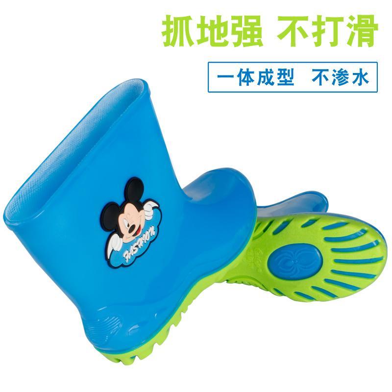 Children's rain shoes boys and girls children's rain boots antiskid cute primary school students fishing shoes water boots children's water shoes rubber shoes