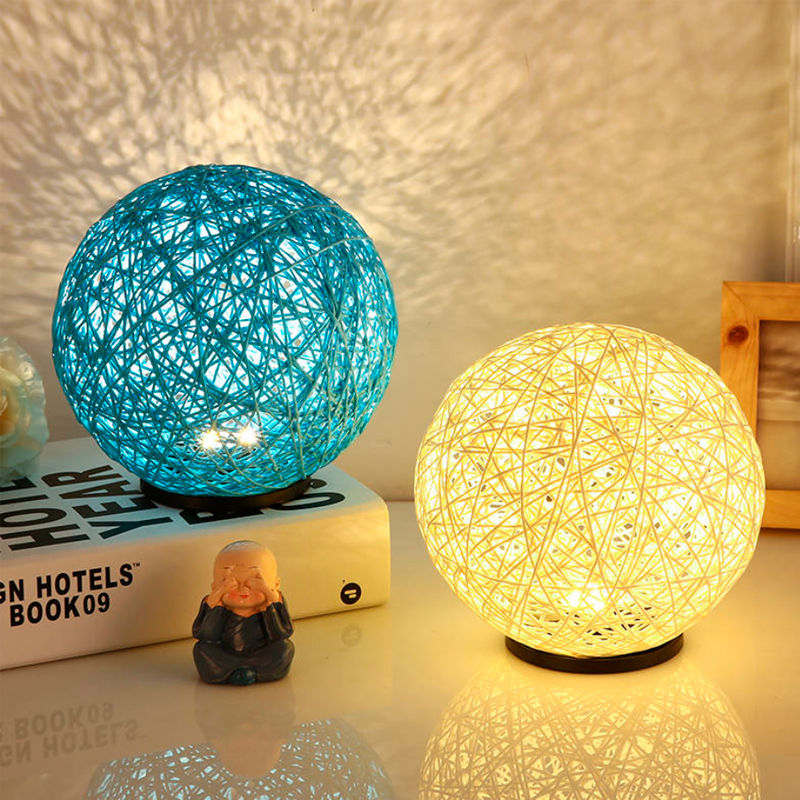 Creative ins desk lamp bedroom bedside table net red Nightlight romantic girl USB lamp sleep lamp baby feeding lamp