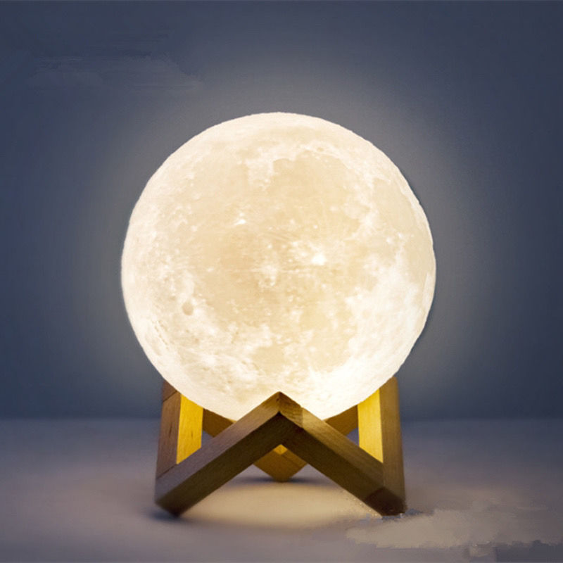 Romantic moon night light bedroom bedside lamp birthday gift girl heart best friend creativity special practical send friends