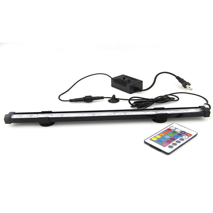 Fish tank landscape decoration lamp fish tank lamp LED Waterproof LED bubble lamp remote control LED diving lamp bubble bar lamp